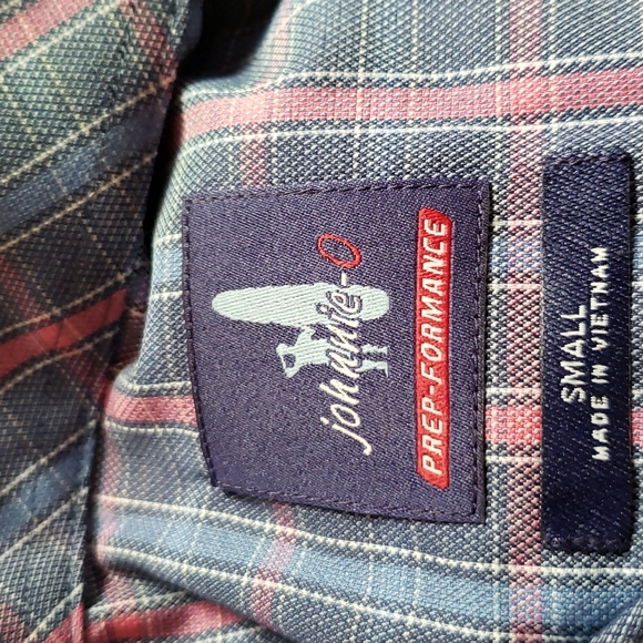 Johnnie-O Prep-formance Bixby shirt. Color is Twilight. size Small.NWT - Picture 3 of 7